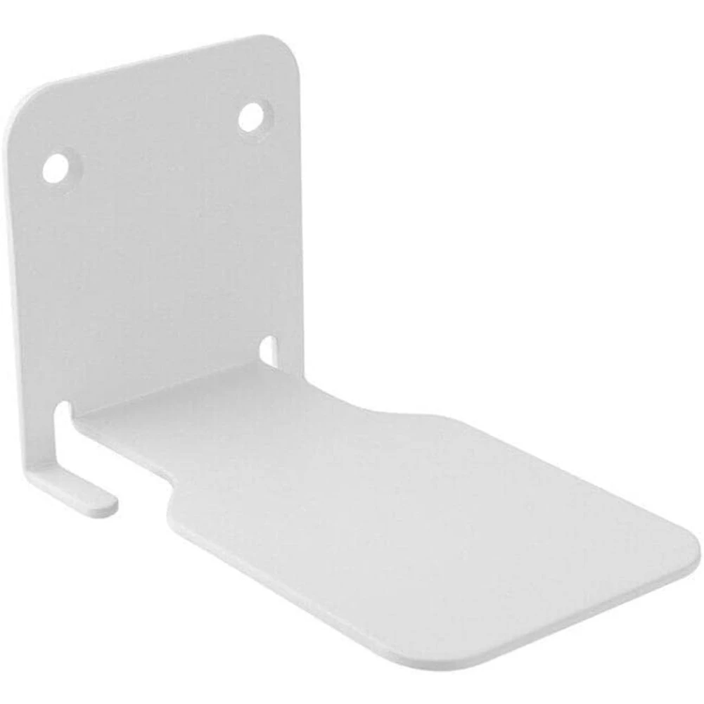 ABLK حامل أرفف الكتب المثبت على الحائط من الفولاذ المقاوم للصدأ (أبيض + أسود)