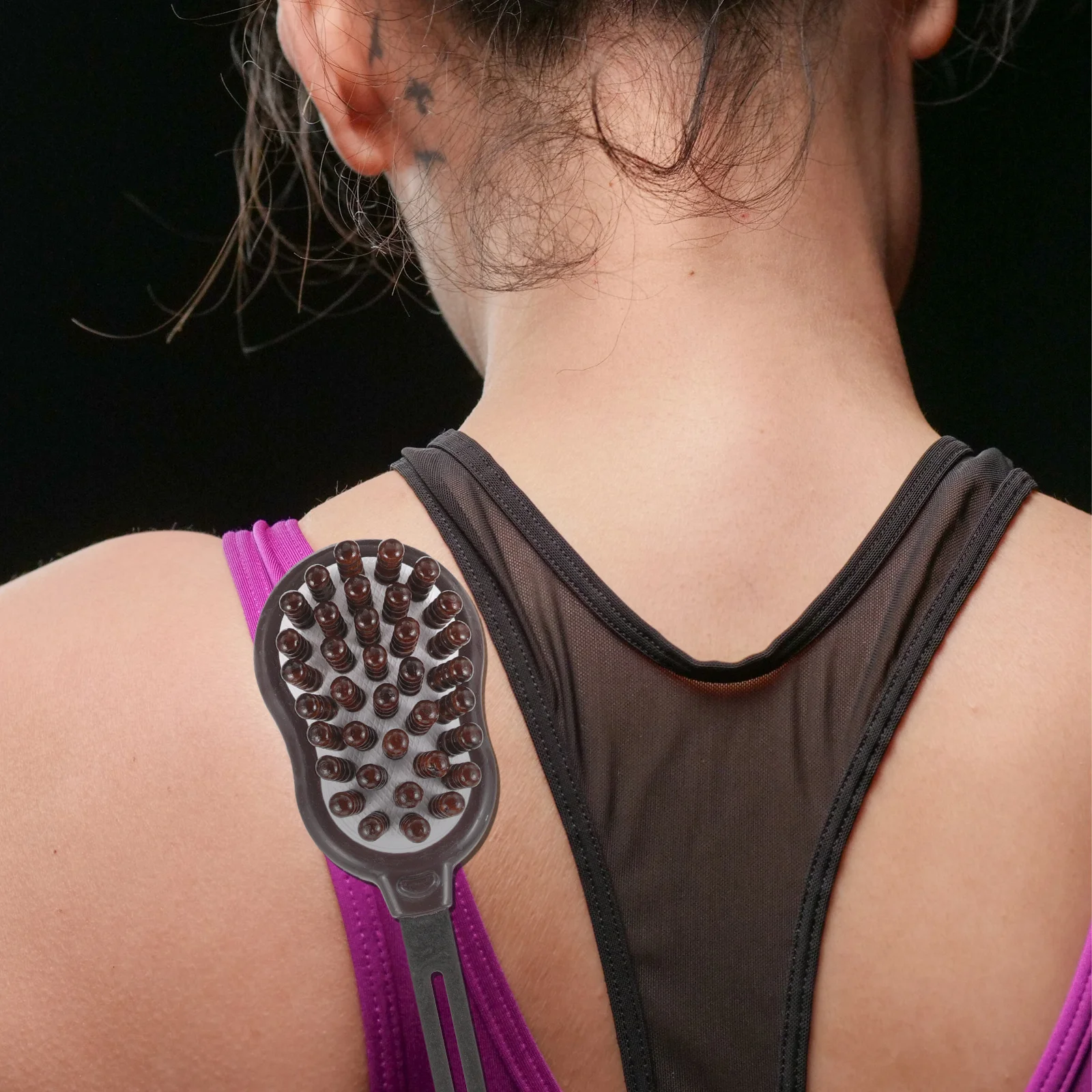 

Massage Hammer Portable Shoulder Massager Household Foot Back Stick Whole Body Manual Tools Muscle Relief Therapy Wooden ABS