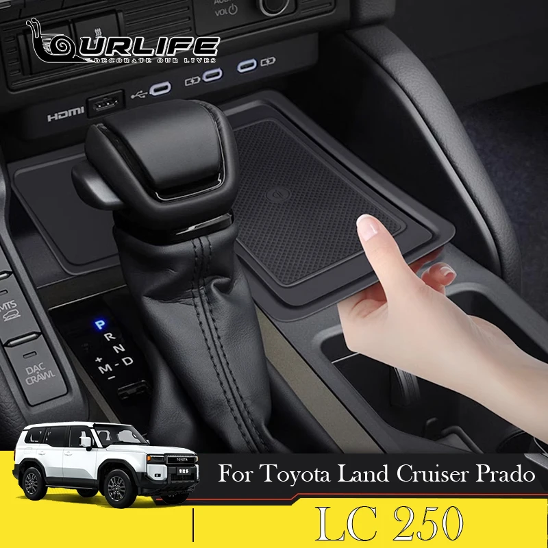 

For 2024 Toyota Land Cruiser 250 Prado LC250 2024 2025 Accessories Storage Box Stowing Tidying Glove Auto Accessories Non-Slip