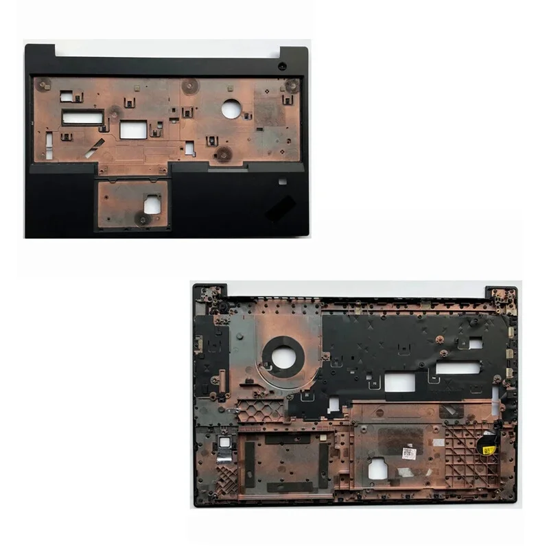 For Lenovo ThinkPad E580 E585 Upper Case Palmrest 01LW461 With FP/Bottom Base