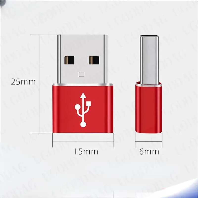 Adapter OTG USB męskie do rodzaj USB C Adapter żeński konwerter USB C Adapter do kabla do Nexus 5x6p do komputera konwerter PC laptopa