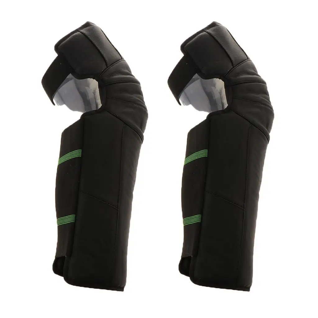 

Anti-cold Warm Knee Pads, Motorcycle Riding Knee Brace Leg Sleeves, Hook & Loop Leg Guards Protector Windproof in Winter Long