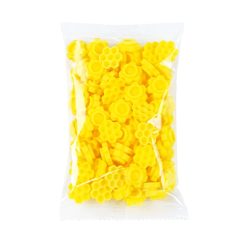 100개 인조 속눈썹 연장 블루밍 컵 글루 홀더 벌집 모양 속눈썹 액세서리 속눈썹 용품