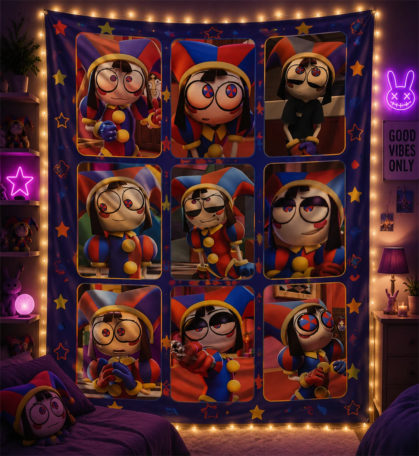 The Amazing Digital Circus Jax - Aesthetic Tapestry incelemesi ve fiyatı