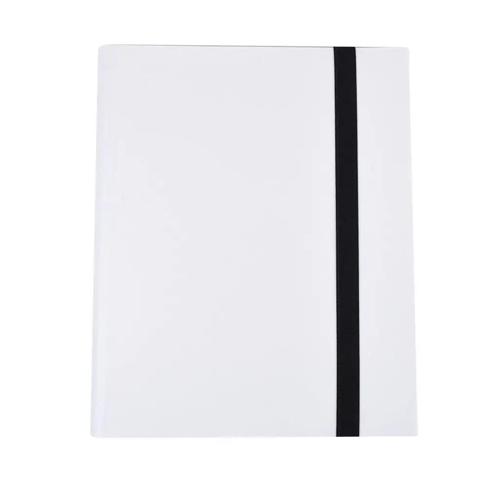 Collector 4 /9 Pockets Card Binder 160/360 Durable PU Cover Zip Binder Portable Large Capacity Trading Card Holder Book