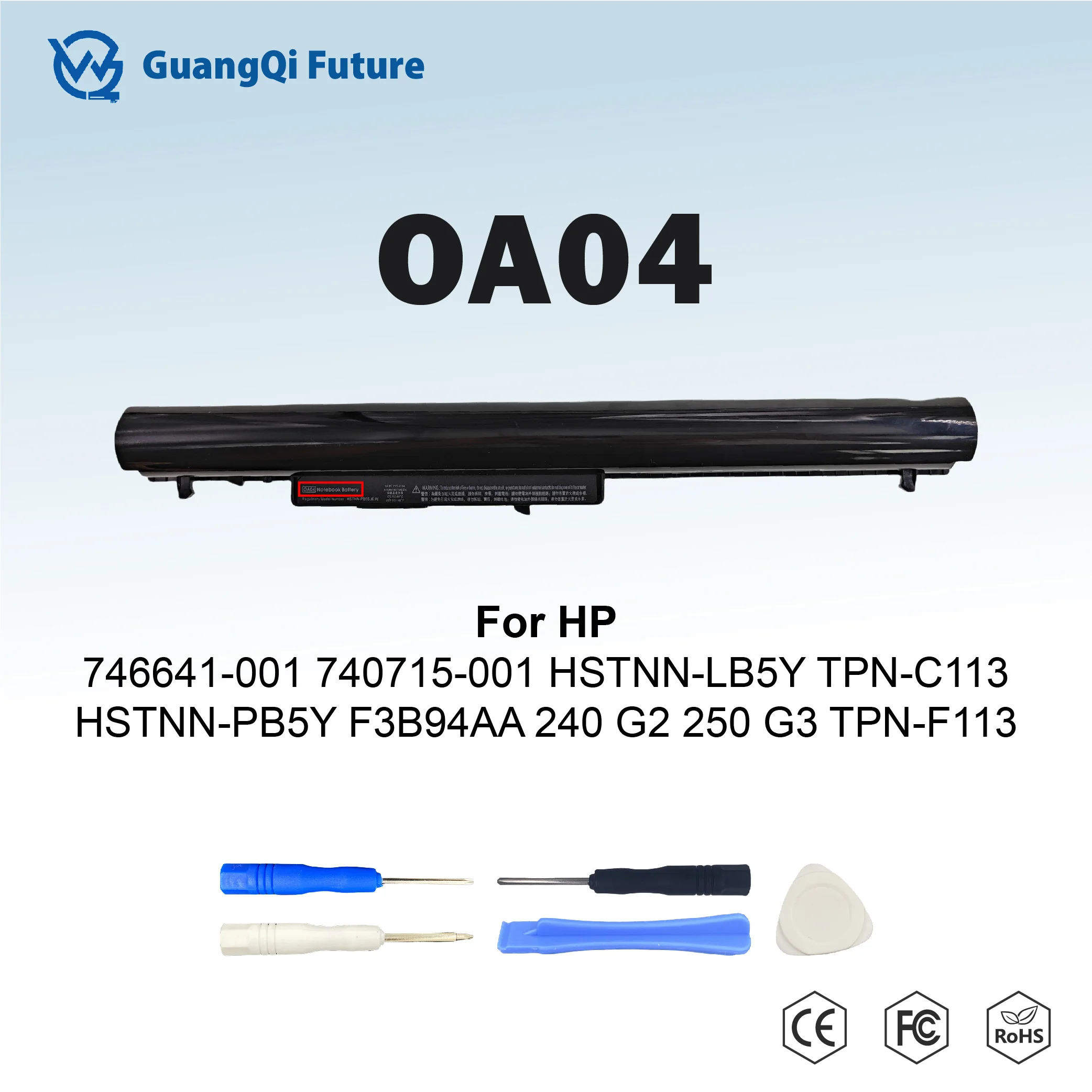 OA04 41WH batería del ordenador portátil para HP OA03 746641-001 740715-001 HSTNN-LB5Y TPN-C113 HSTNN-PB5Y F3B94AA 240 G2 250 G3 TPN-F113