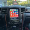 自動ラジオ 13.6 インチカーラジオマルチメディアプレーヤー HD 縦画面レクサス LX570 2007-2015 アンドロイド 14 カーオーディオビデオプレーヤー 4