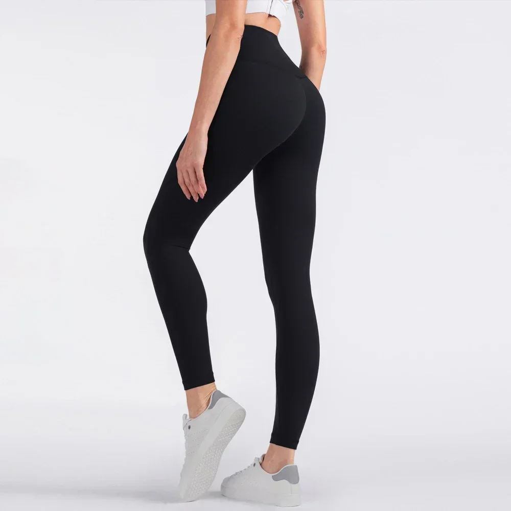 2024 Hot Sale Fitness Lenggings Female Full Length Leggings Running Pants Comfortable And Formfitting Yoga Pants Workout Legging image 5