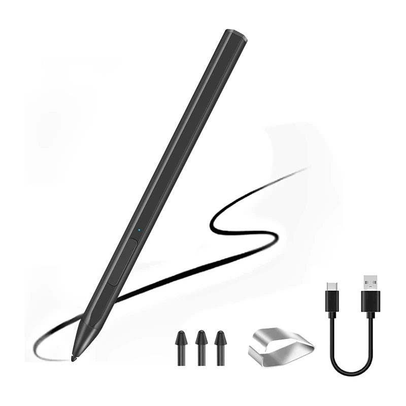 Stylus Pen Magnetic For Surface Pro 3/4/5/6/7 Pro X Go 2 Book Latpop 4096 Levels Pressure Palm Rejection