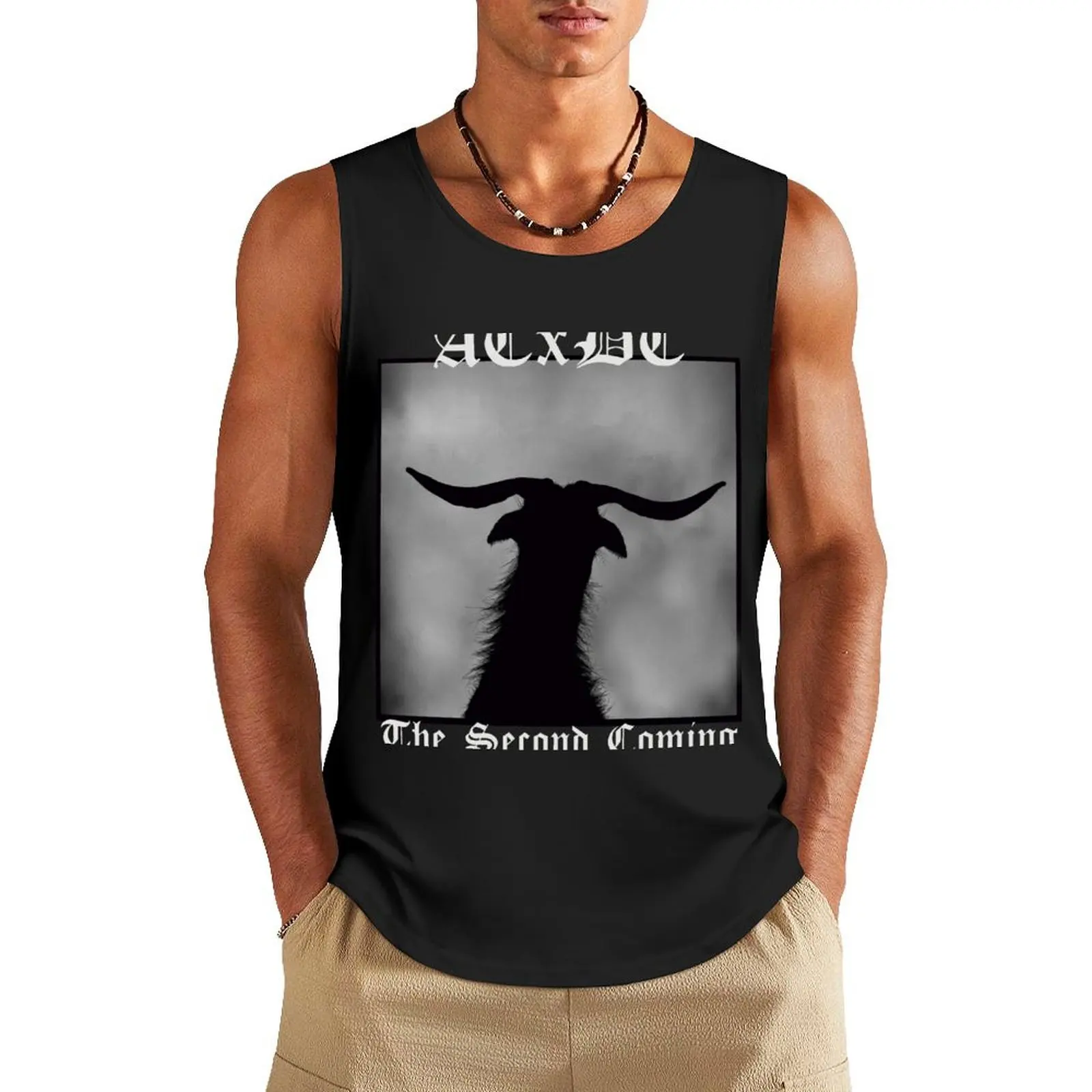 ACxDC-второе поступление-майка Grindcore, футболка для бодибилдинга, топ для спортзала, Мужская Дизайнерская одежда, аниме, тренажерный зал