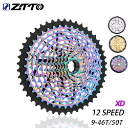 ZTTO Ultimate MTB 12 Speed 9-46T XD Cassette 12s 9-50T XD Eagle Cassette 12S 9-46T ULT Sprocket CNC K7 12V Ultralight Sprocket