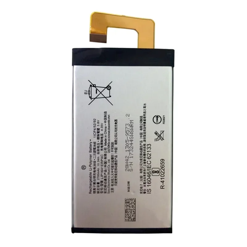 Original For Sony XPERIA XA1 Ultra G3221 G3212 2700mAh Lithium Polymer Mobile Phone Battery LIS1641ERPC Rechargeable+Tools Free