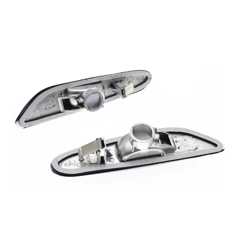 For BMW E90 E91 E92 E93 3 Series 2006-2011 2x Smoke/Clear Left+Right Turn Signal Indicator Lamp Side Marker Light Cover No Bulb