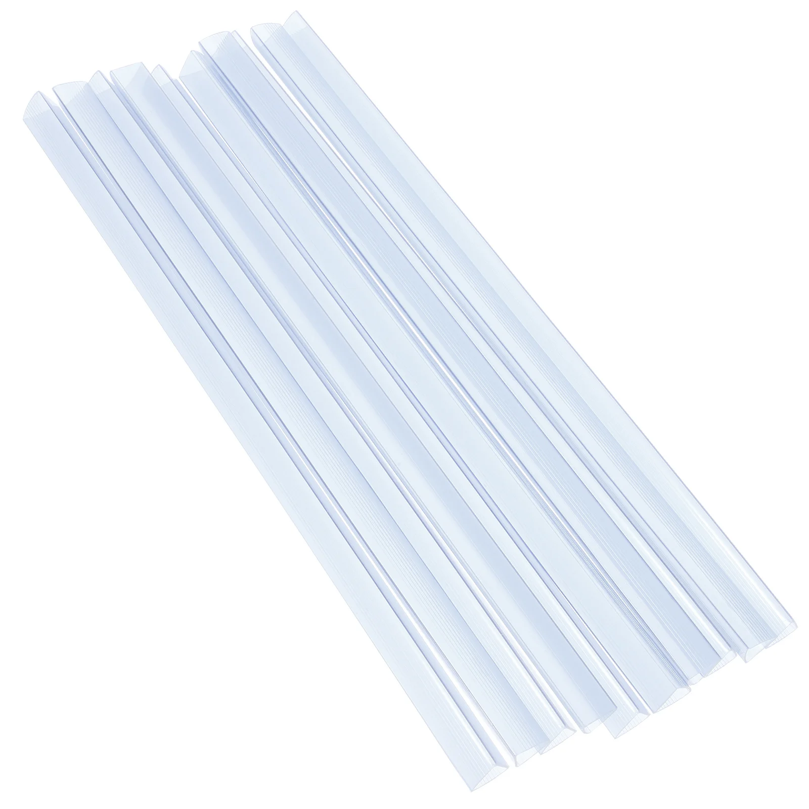 20 Pcs Folder Pull Lever Slide Binders for Book Loose Leaf Clips Handle Bookbinding Abs Plastic Office