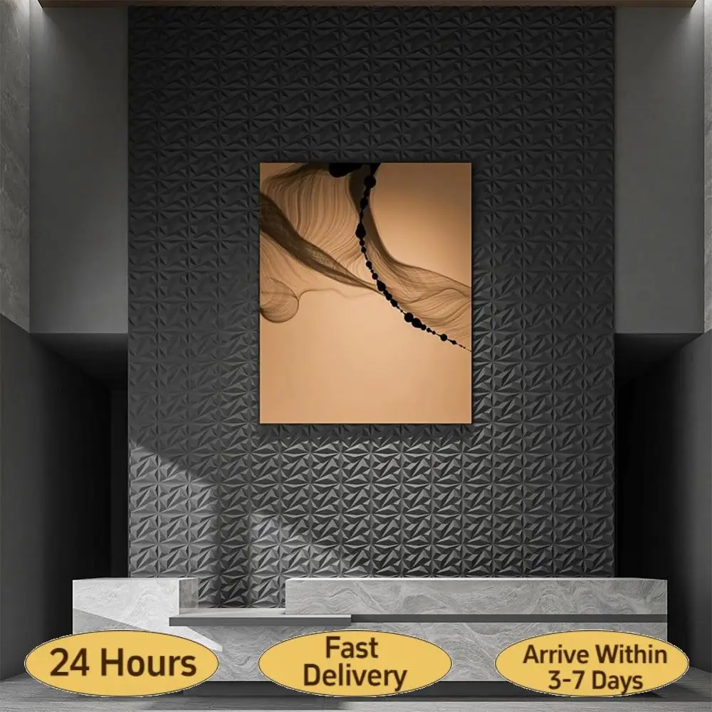 

50/100 шт. Самоклеящиеся 3D-панели для стен 30x30 см, черные/белые, для гостиной, игровой комнаты, фона для ТВ