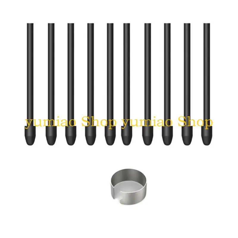 587B 10 Units PW517 PW110 Writing Nibs With Carrying Clip Natural Line Management