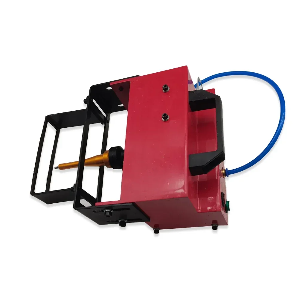 Portable Metal Pneumatic Dot Peen Marking Machine 100*20mm Metal Marking Engrave Machine Frame Chassis Number EU/US/UK PlugType