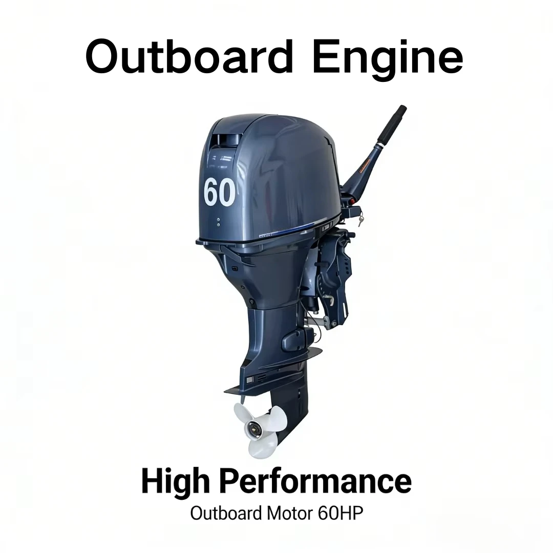 For Yamaha Suzuki Mercury 60HP 4 Stroke Marine Outboard Motor Engine Assembly for Yacht Fishing Boat