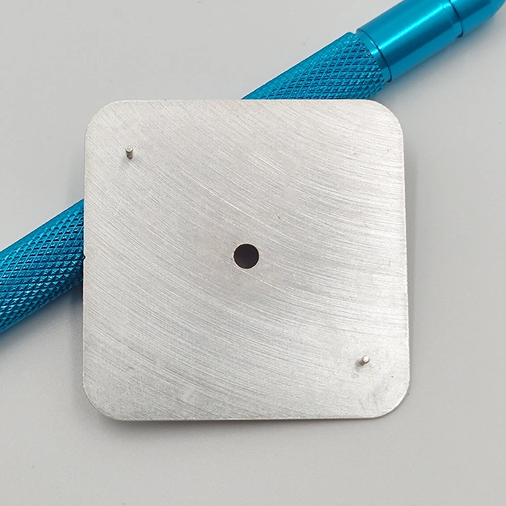 NH35 Dial Custom Logo Dial TIME IS MONEY Dial Square Dial Roman  Dial fit NH35 movement Repair tools