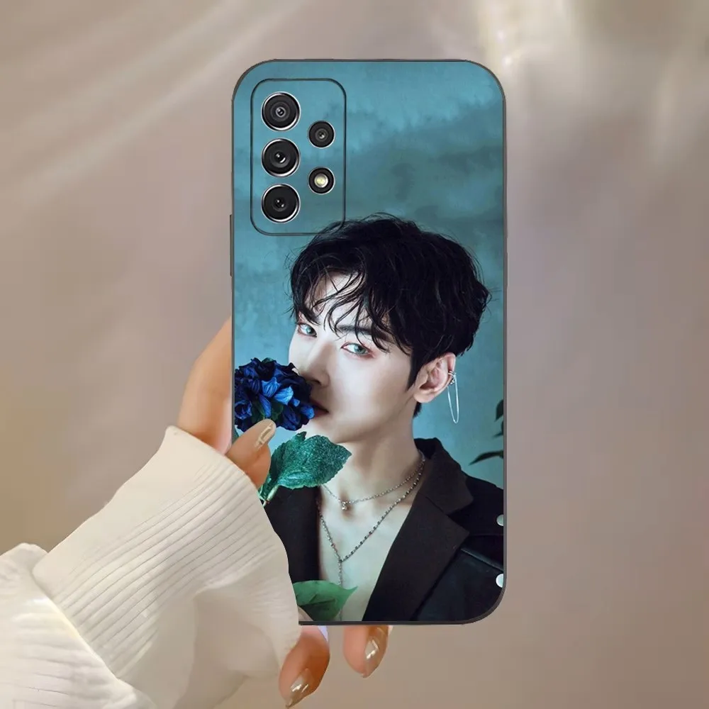 Actor C-Cha E-Eun Woo Phone Case For Samsung Galaxy A91,A80,A73,A72 ,A71,A53A52,A32 ,A31A22,A21s,A20,Black Cover