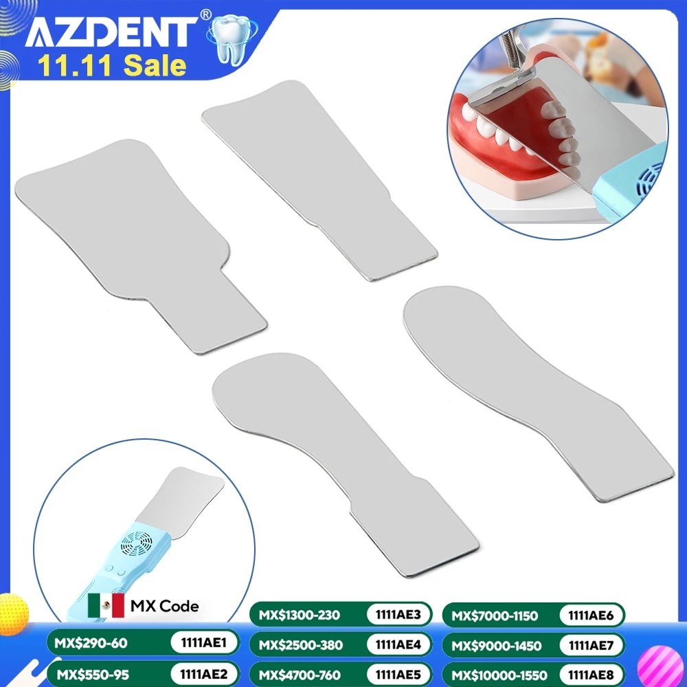 

AZDENT 1 шт., стоматологическое противотуманное зеркало из нержавеющей стали для проверки зубов, окклюзионное зеркало M/L, лингвальное зеркало, буккальное зеркало