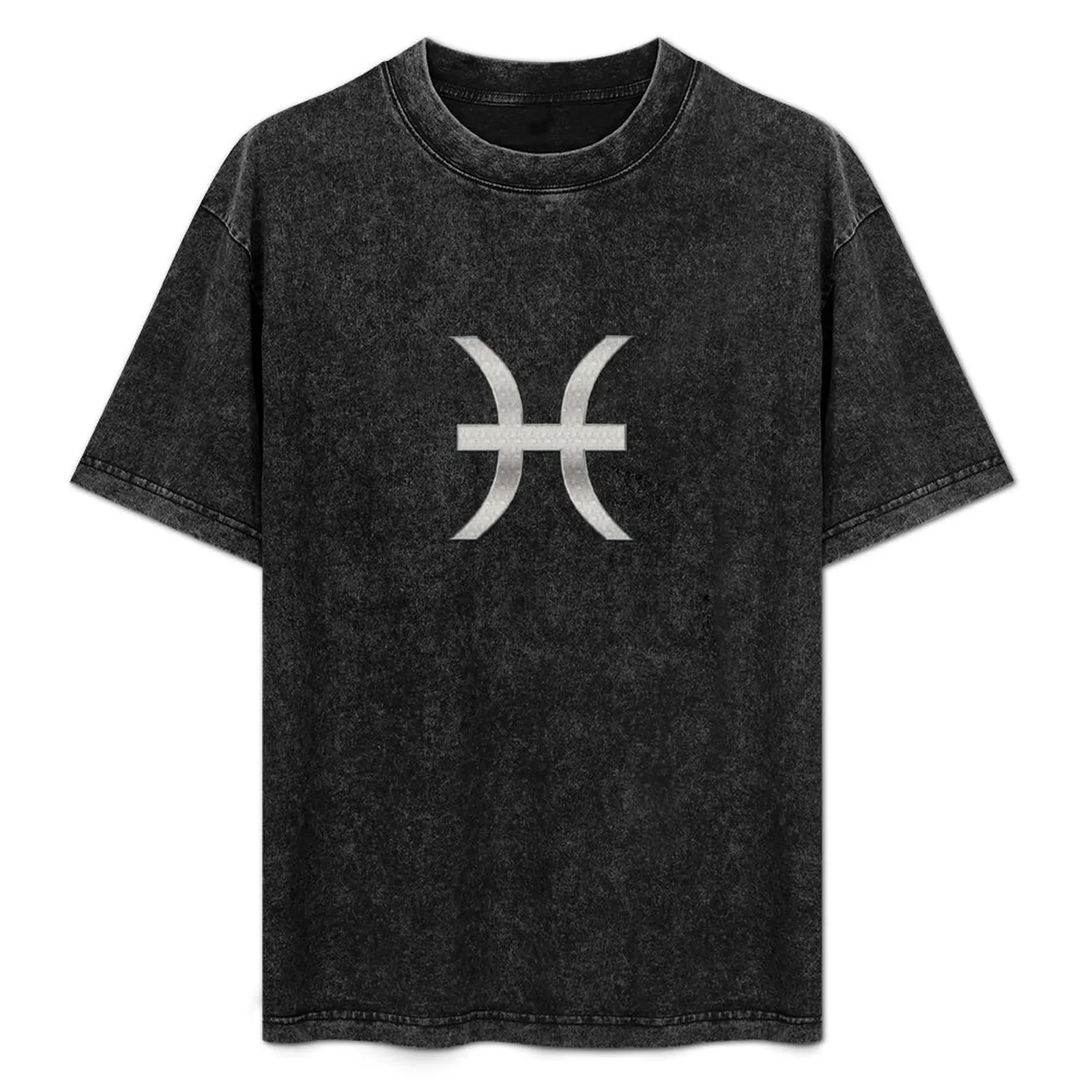 

PISCES ZODIAC SIGN ,ZODIAC SYMBOL,ASTROLOGY SIGN T-Shirt Graphic Print Short Sleeve T-Shirt