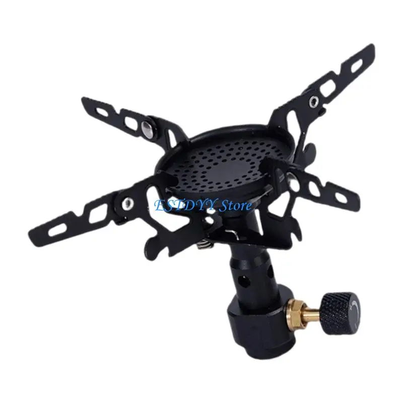 G6DE 삼각형 브래킷 가스 스토브 20kg 하중 베어링 방풍 디자인 캠핑 생존