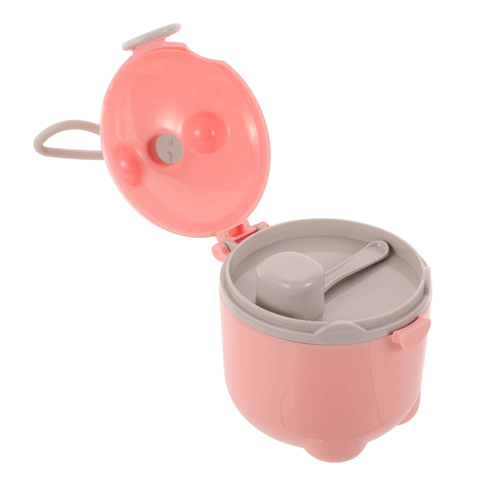 

Milk Powder Box Formula Dispenser Travel Portable on The Go Holder Storage Plastic Containers Baby