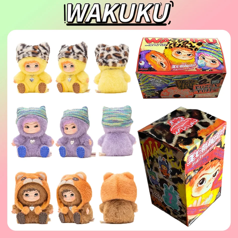 Wakuku Maomao – boîte aveugle de fête tendance, Figurine Kuku Hang Card, jouet en édition limitée, décoration de haute qualité, cadeaux de collection, en Stock