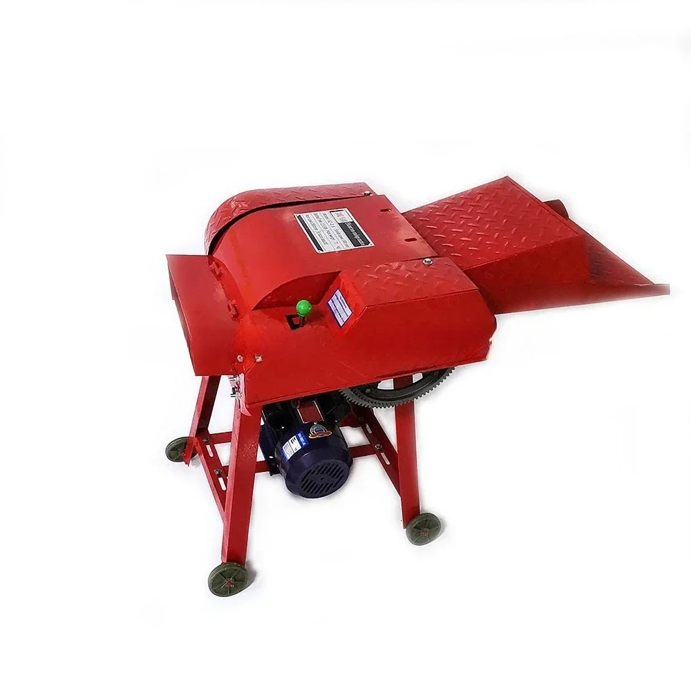 Home Breeding Feeding Cattle And Sheep Grass Electric Grass Chaff  Machine Dry And Wet Dual-purpose Straw Crushing Kneading Silk