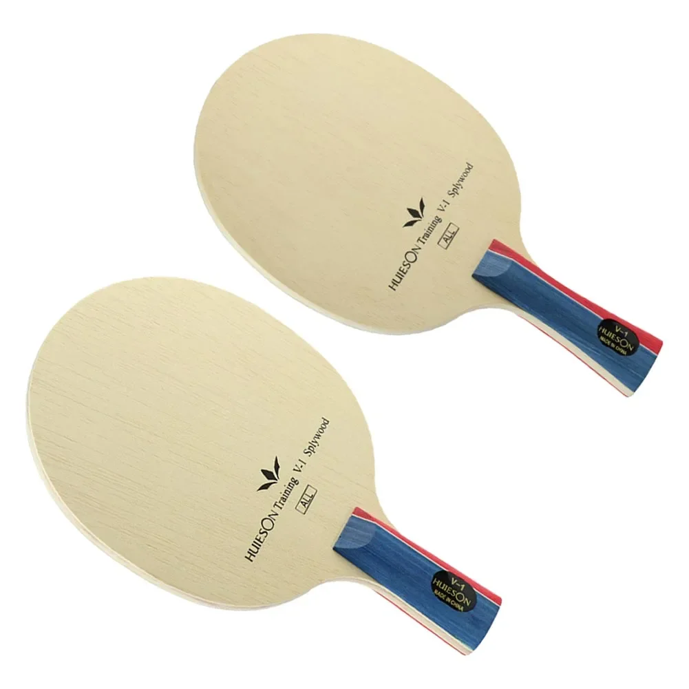 1pc Table Tennis Racket Base Plate 5 Ply Wood Pong Blade Paddle Long Short Handle Attack Type For Beginners And Trainers