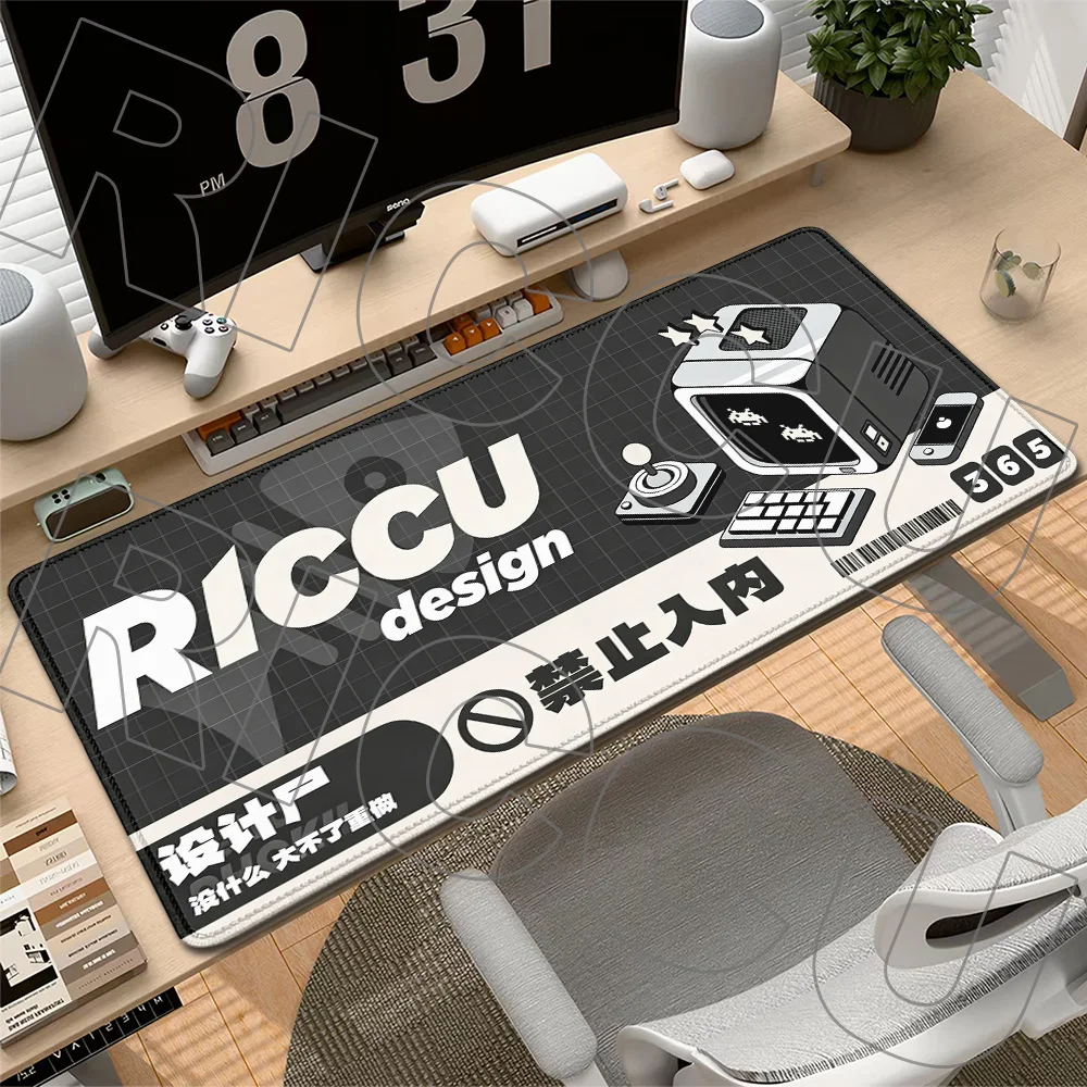 XXL Keyboard computer design Custom Large Mousepad PC Accessories Office Carpet Non-Slip Computer Table Desk Mat HD Dining Mats