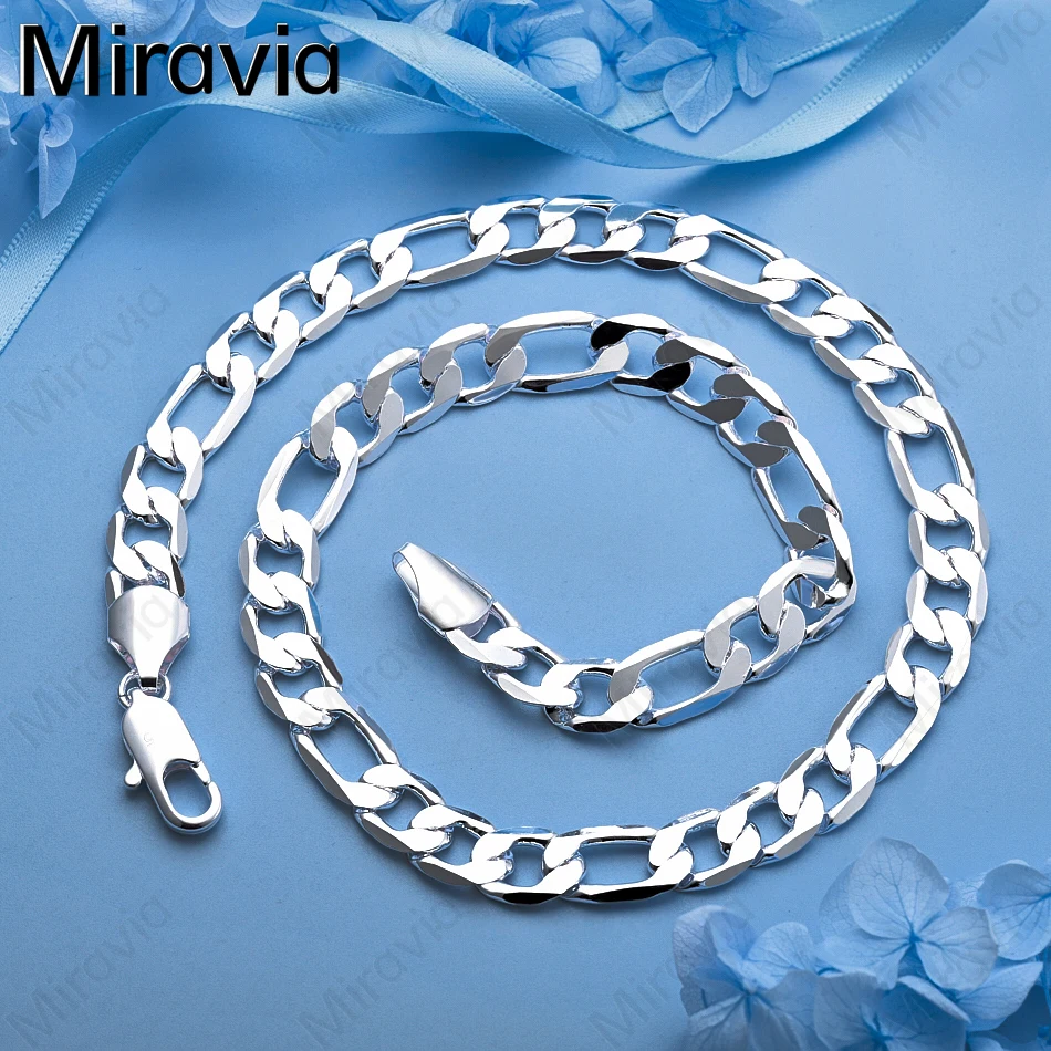 

Miravia 925 Sterling Silver 10mm Three-Branch Necklace For Women, Commuter Accessory, Christmas Gift Jewelry