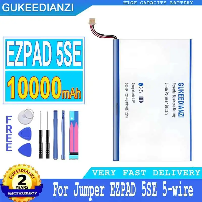 

Safe Laptop Battery For Jumper Ezpad 5SE EZPAD5 SE 5-Wire 10000Mah