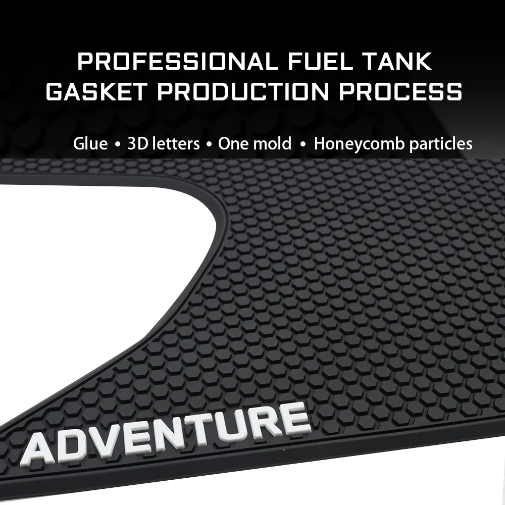 For 1290 Super Adventure ADV S R 2021 2022 2023 Motorcycle Non-slip Side Fuel Tank Stickers Waterproof Pad Rubber Sticker
