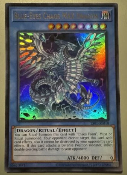 Yugioh KONAMI Duel Monsters ES01-AE018 Blue-Eyes Chaos MAX Dragon