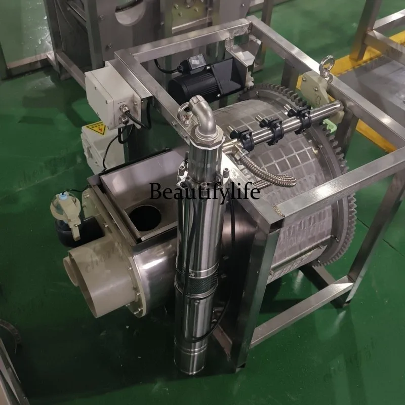 A81 lmm Microfiltration Machine Aquaculture Fish Pond High-Density Fish and Shrimp Farming Fecal Drum Filter