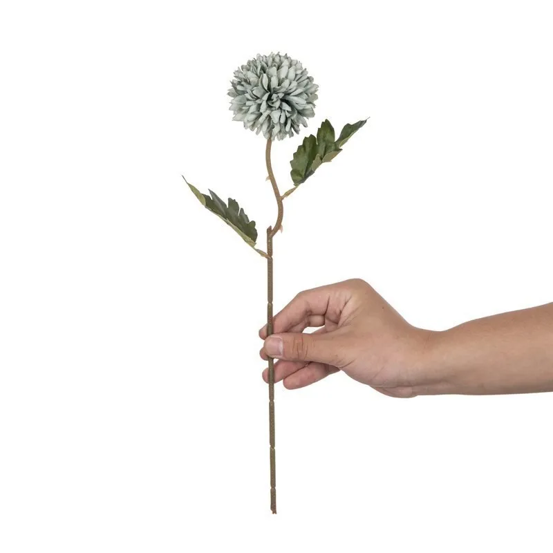 10/15 Stück Künstliche Blumen Seidenkugel Chrysantheme Hochzeits-Brautstrauß Heimtisch Fensterbank Festival-Deko DIY-Geschenk Bühnenrequisiten – Detail 22