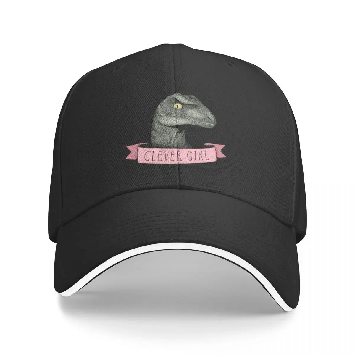 Clever Girl raptor dinosaur Baseball Cap black Ball Cap Hat Luxury Brand Girl Men's