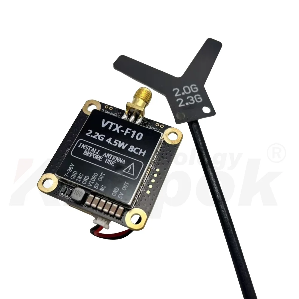 2.2G 4.5W VTX VRX 8CH 2.2Ghz 비디오 송신기 및 수신기 모듈 FPV 고글 Fatshark용 PAL / NTSC