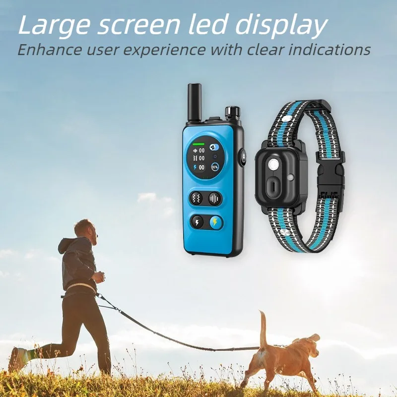 Collar antiladridos con control remoto para perros – 4 modos de entrenamiento