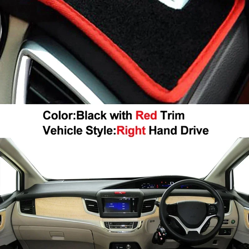 

Car Auto Inner Dashboard Cover For Honda Jade 2013 - 2020 Dash Mat Dashmat Carpet Cape Sun Shade Pad Rug Anti-UV Protector