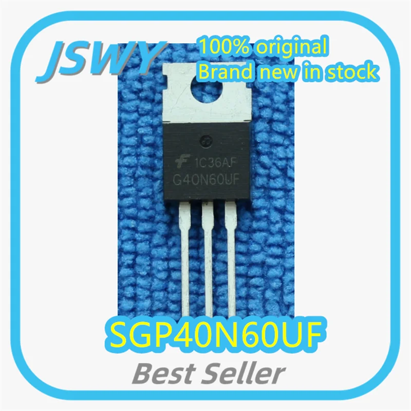 

(5/50 pieces) SGP40N60UF SGP40N60 Silkscreen G40N60UF TO-220 Integrated Circuit IC Brand New Authentic
