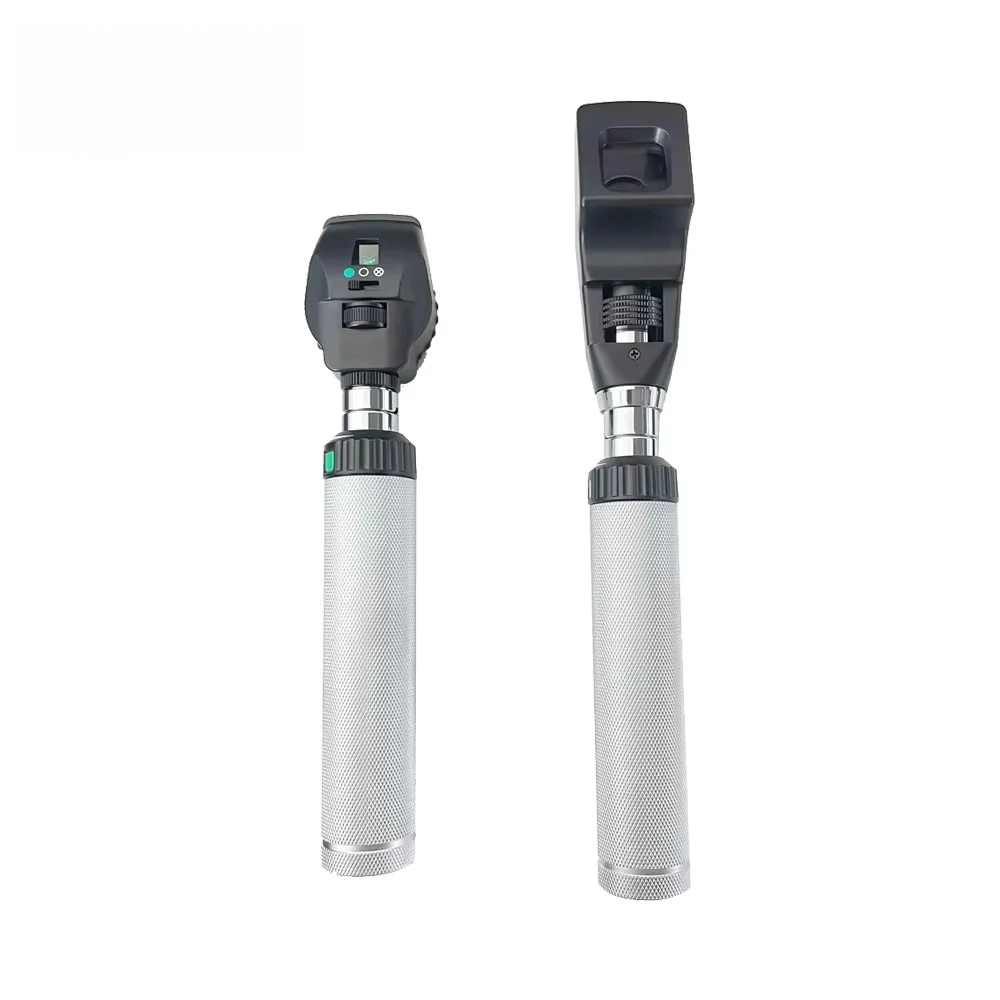 SR-24A Ophthalmic High Quality Rechargeable Retinoscope Ophthalmoscope Diagnostic Set