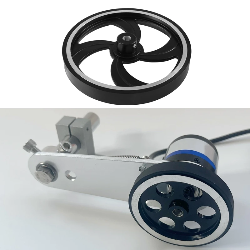 

AC62-Industrial Aluminum Rubber Measuring Encoder Meter Wheel For Industrial Encoder Accessories Encoder Wheel