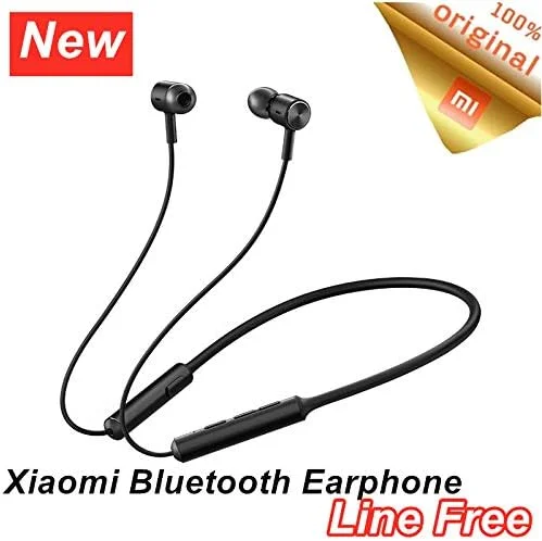 Original Xiaomi Line Free Wireless Bluetooth Earphones Noice Cancelling Headset With Mic Headphones In-Ear Sport Collar Earbuds