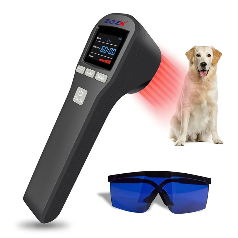 

Dog Care Laser Treatment for Degenerative Disc Disease Cure Pain Relief Anti-inflammation Wound Healing 4x808nm+16x650nm 880mW