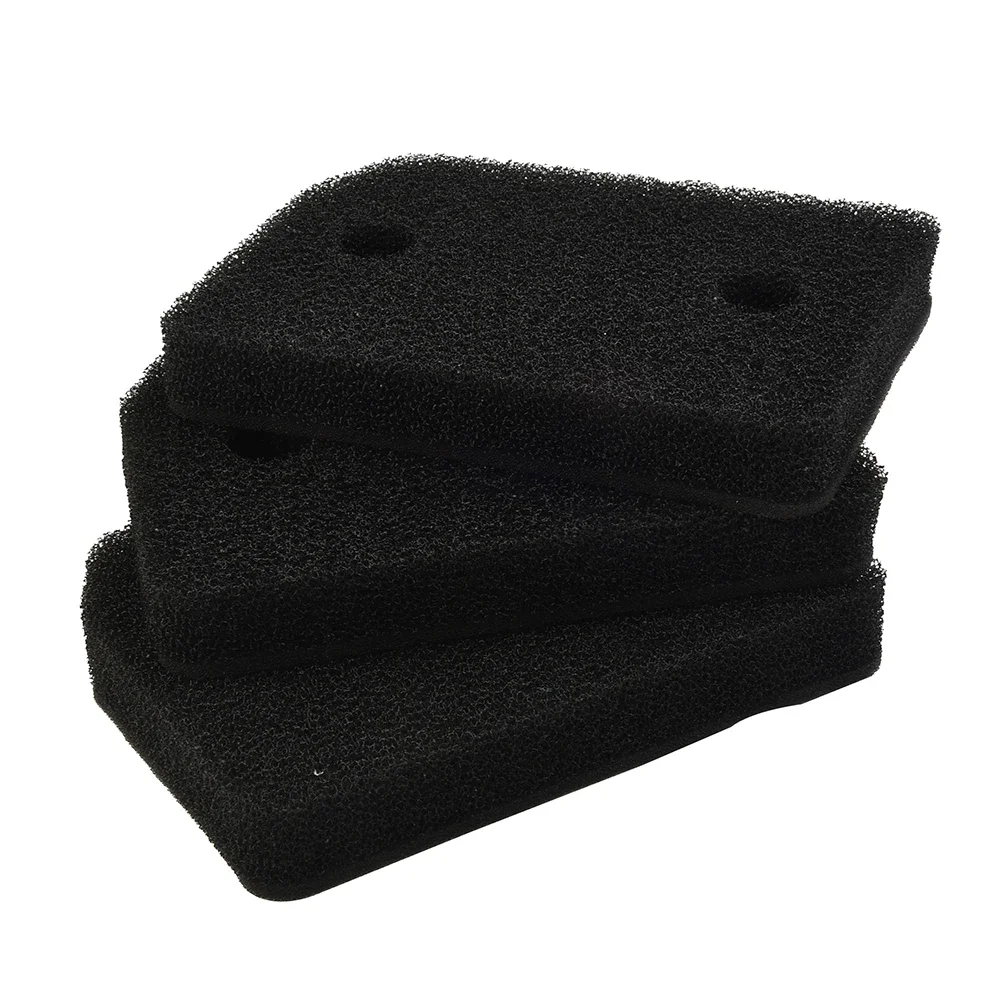 Filter Schwammfilter Sponge Filter Pump Dryer Sponge Filter 09 164 761 207mm X 157mm X 30mm 3PCS 9164761 Black