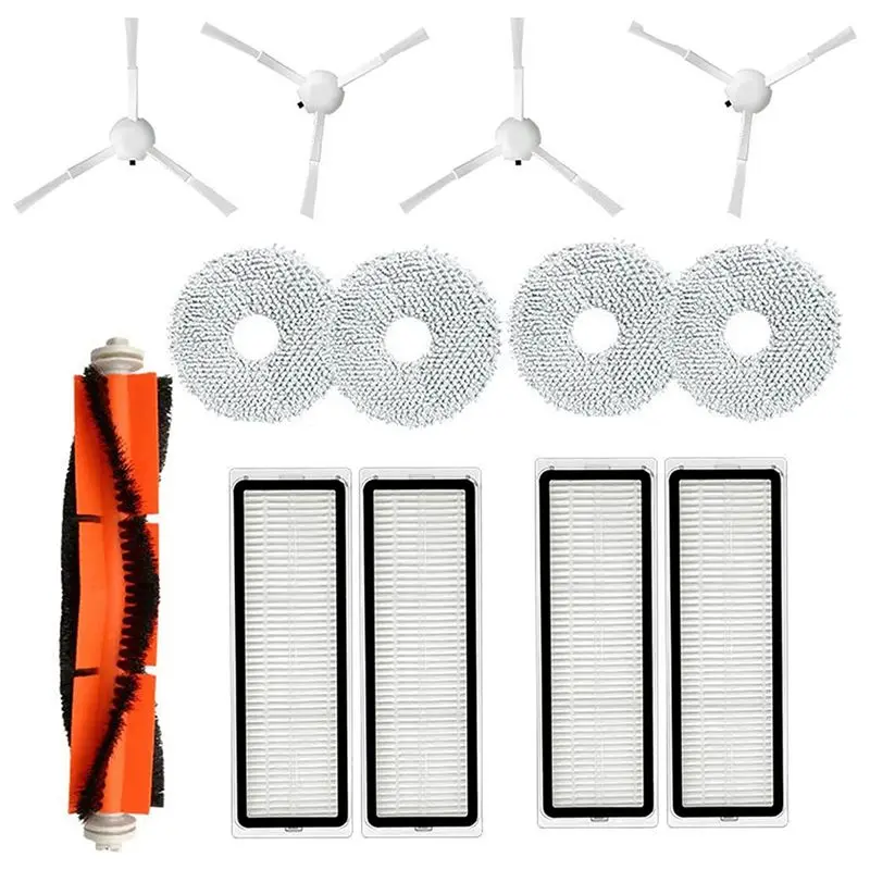 Accessoires A27F pour aspirateur robot Dreame L10S Ultra W10S Pro pour X10+, brosse latérale principale, filtre Hepa, chiffon de nettoyage
