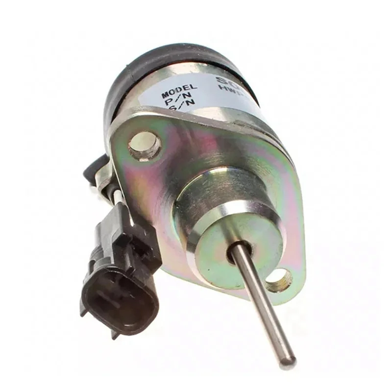

Fuel Stop Solenoid Shutdown Valve 1E369-60011 PS45CZ393 For Kubota V2607 V3307 Linde 1219 VOLVO55/80D Engine 1E36960011-A93R